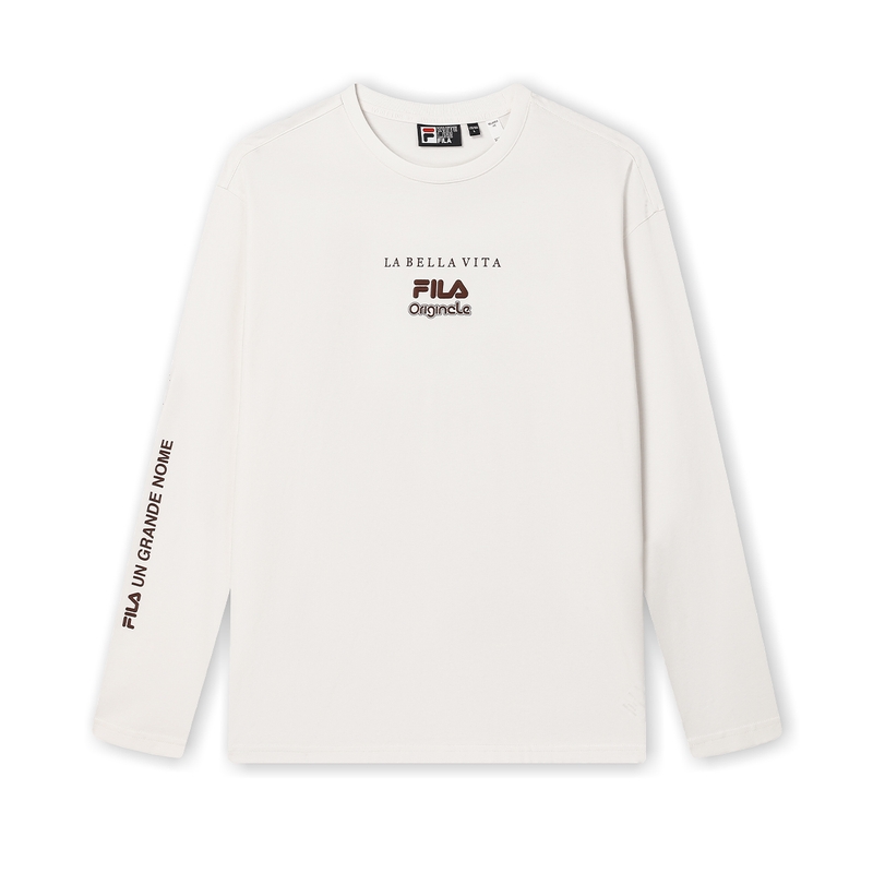 Футболка мужская свежий цвет слоновой кости FILA
Футболка мужская свежий цвет слоновой кости FILA