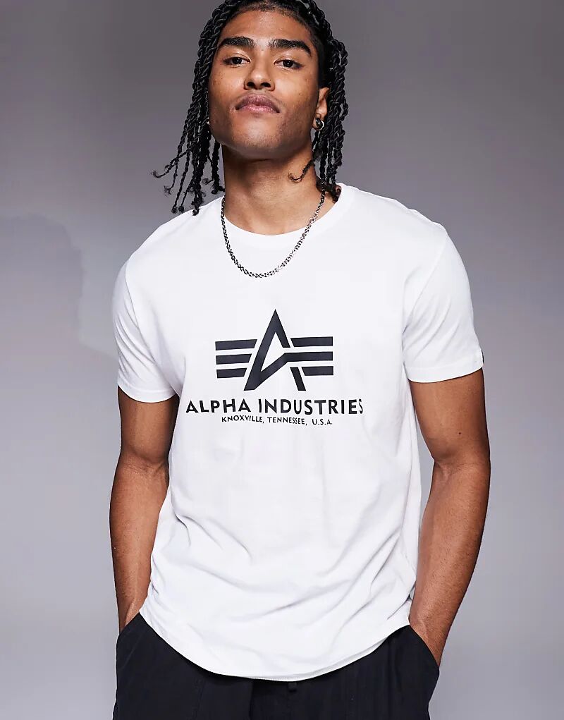 Футболка с логотипом Alpha на груди белого цвета Alpha Industries
Футболка с логотипом Alpha на груди белого цвета Alpha Industries