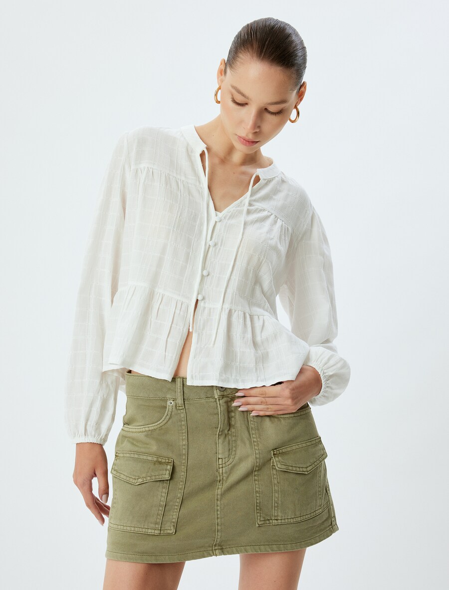 Юбка Koton, хаки
Юбка Koton, хаки