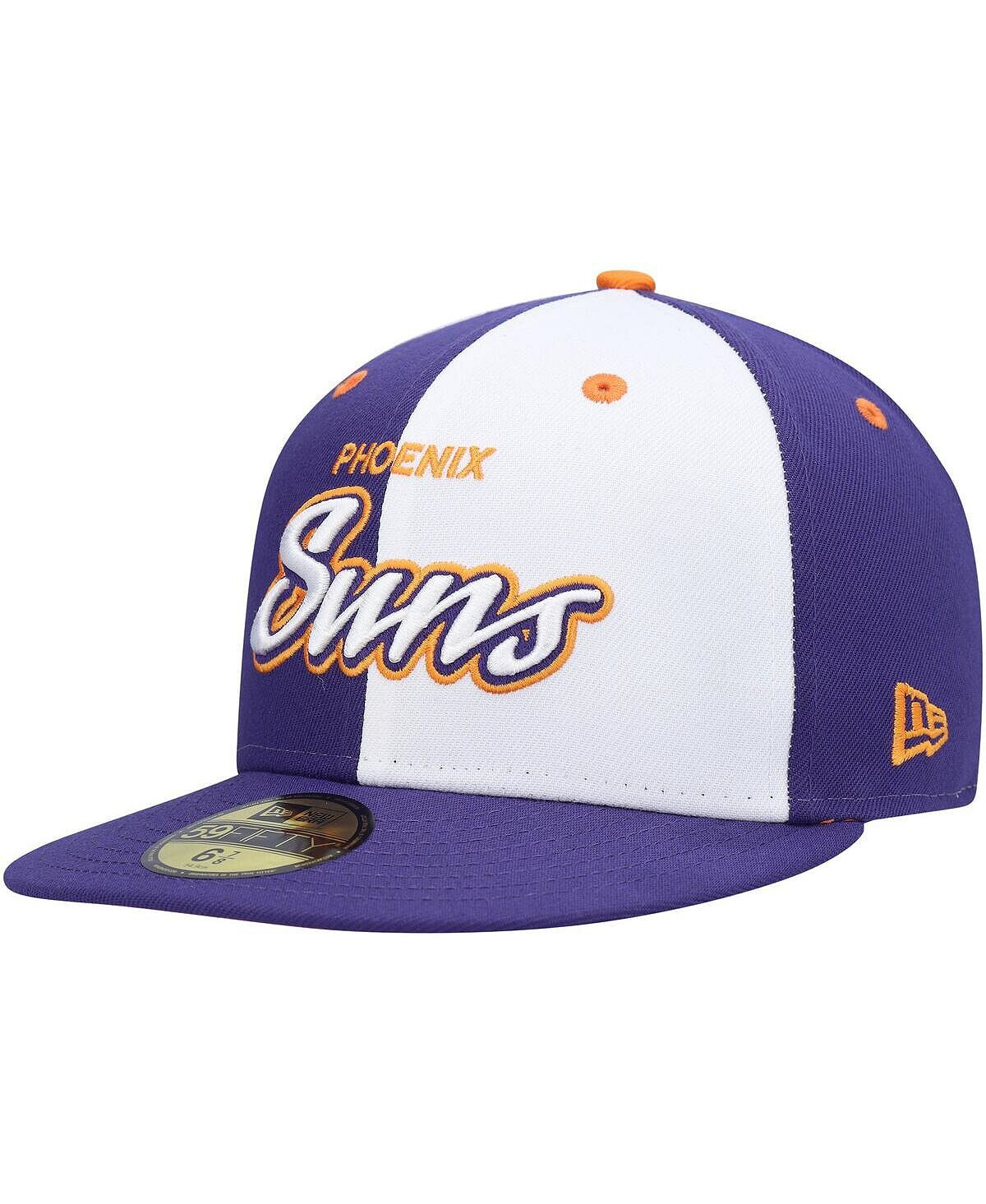 Мужская фиолетово-белая приталенная шляпа Phoenix Suns Griswold 59FIFTY New Era
Мужская фиолетово-белая приталенная шляпа Phoenix Suns Griswold 59FIFTY New Era