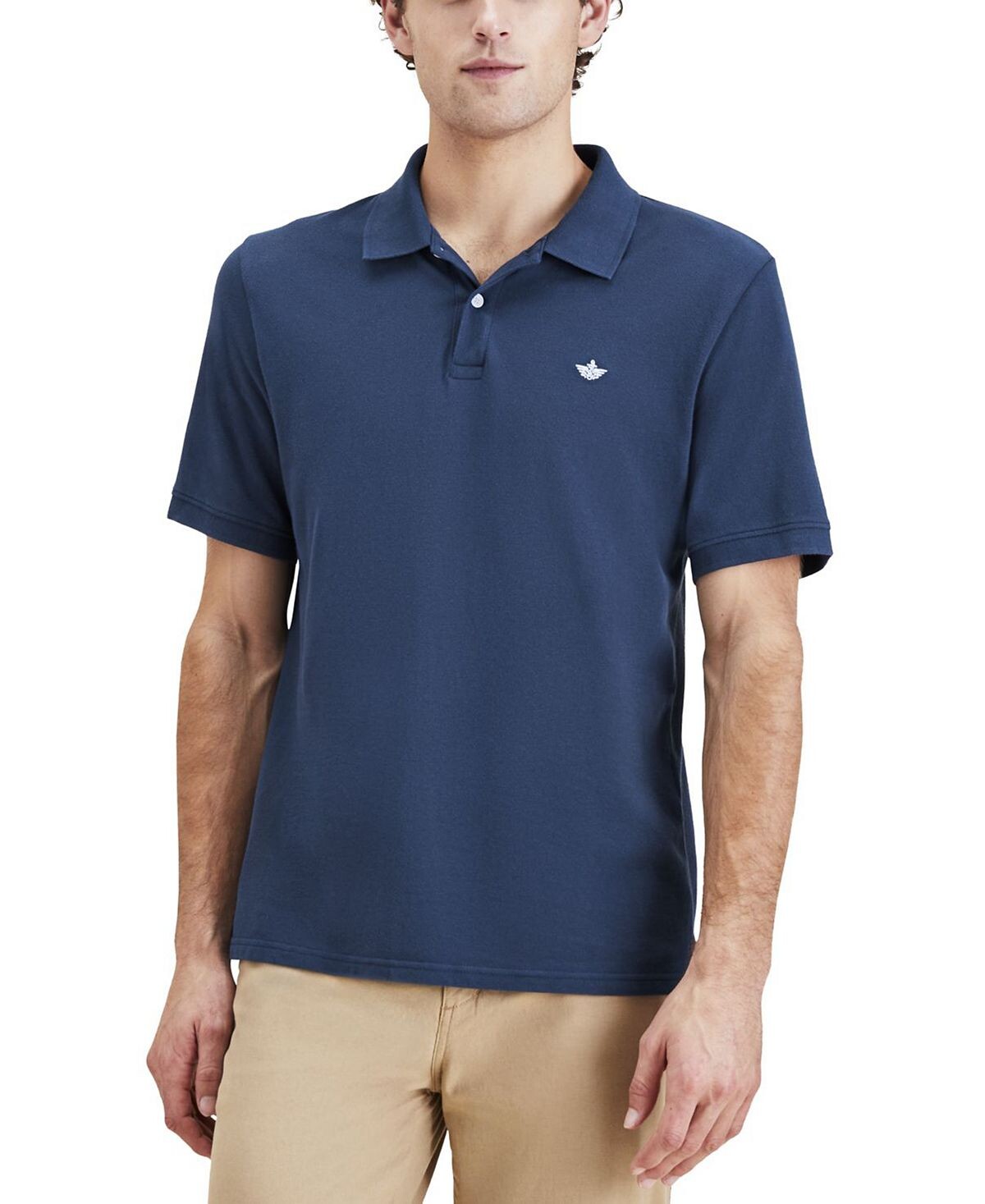 Мужская рубашка-поло приталенного кроя с вышитым логотипом Icon Dockers
Мужская рубашка-поло приталенного кроя с вышитым логотипом Icon Dockers