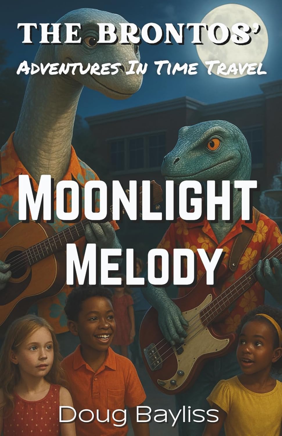 Moonlight Melody: The Brontos (The Brontos Dinosaur Adventure Series) (Independently published)
Moonlight Melody: The Brontos (The Brontos Dinosaur Adventure Series) (Independently published)