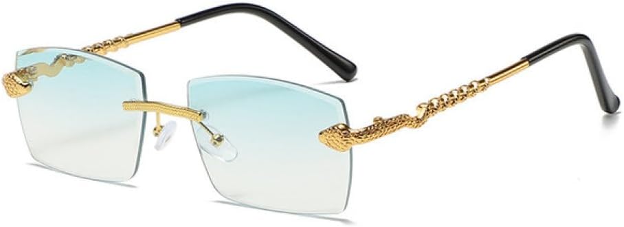 Солнцезащитные очки Polygon без оправы для женщин, ретро-стиль с змеиным рисунком, прозрачные линзы Ocean, мужские солнцезащитные очки с защитой от УФ-излучения UV400 generic, Green Gradient
Солнцезащитные очки Polygon без оправы для женщин, ретро-стиль с змеиным рисунком, прозрачные линзы Ocean, мужские солнцезащитные очки с защитой от УФ-излучения UV400 generic, Green Gradient