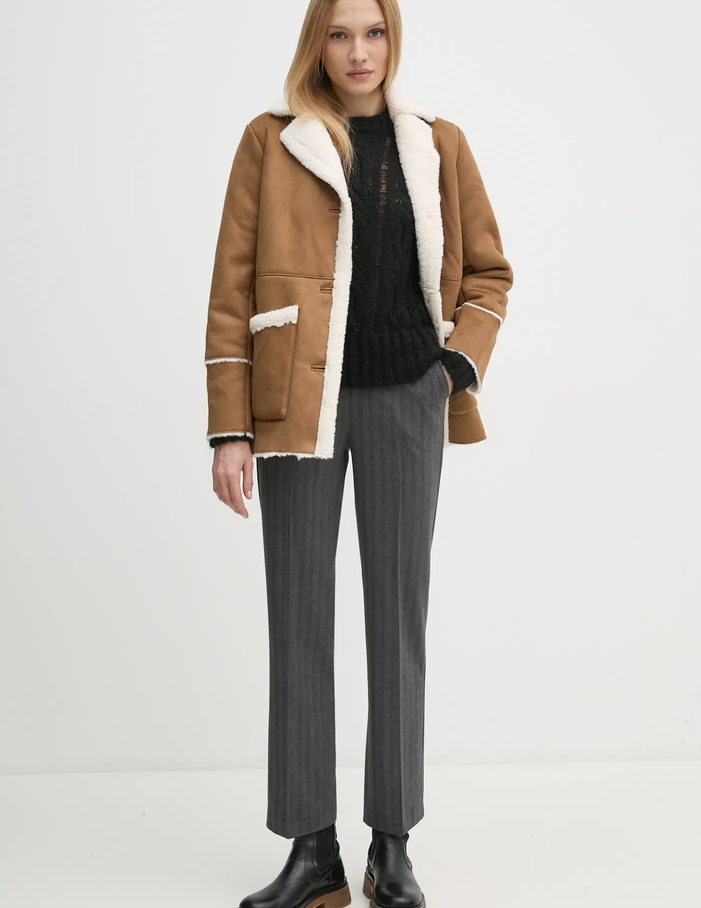 Свитер из смесовой шерсти Sisley, черный
Свитер из смесовой шерсти Sisley, черный