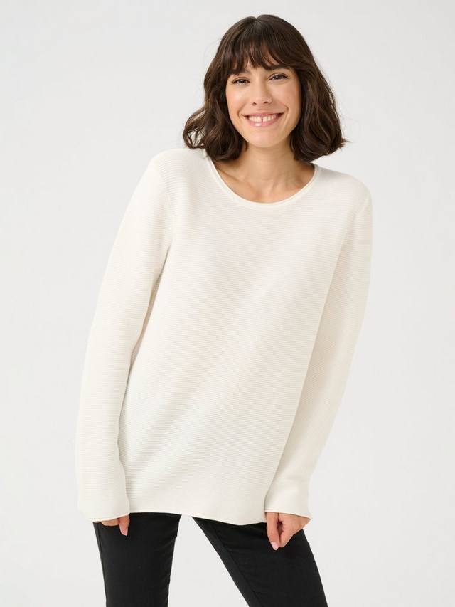 Джемпер из ребристой вязки с круглым вырезом linka KAFFE, цвет Chalk
Джемпер из ребристой вязки с круглым вырезом linka KAFFE, цвет Chalk