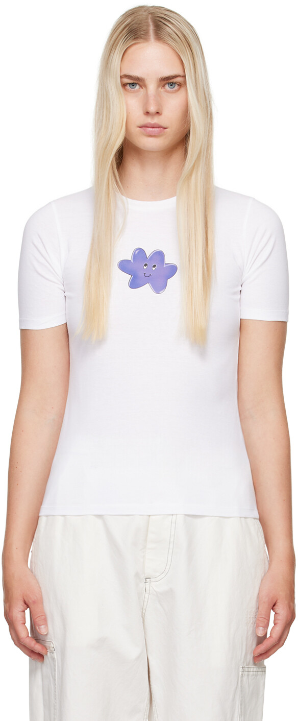 Футболка с графическим принтом MM6 Maison Margiela
Футболка с графическим принтом MM6 Maison Margiela