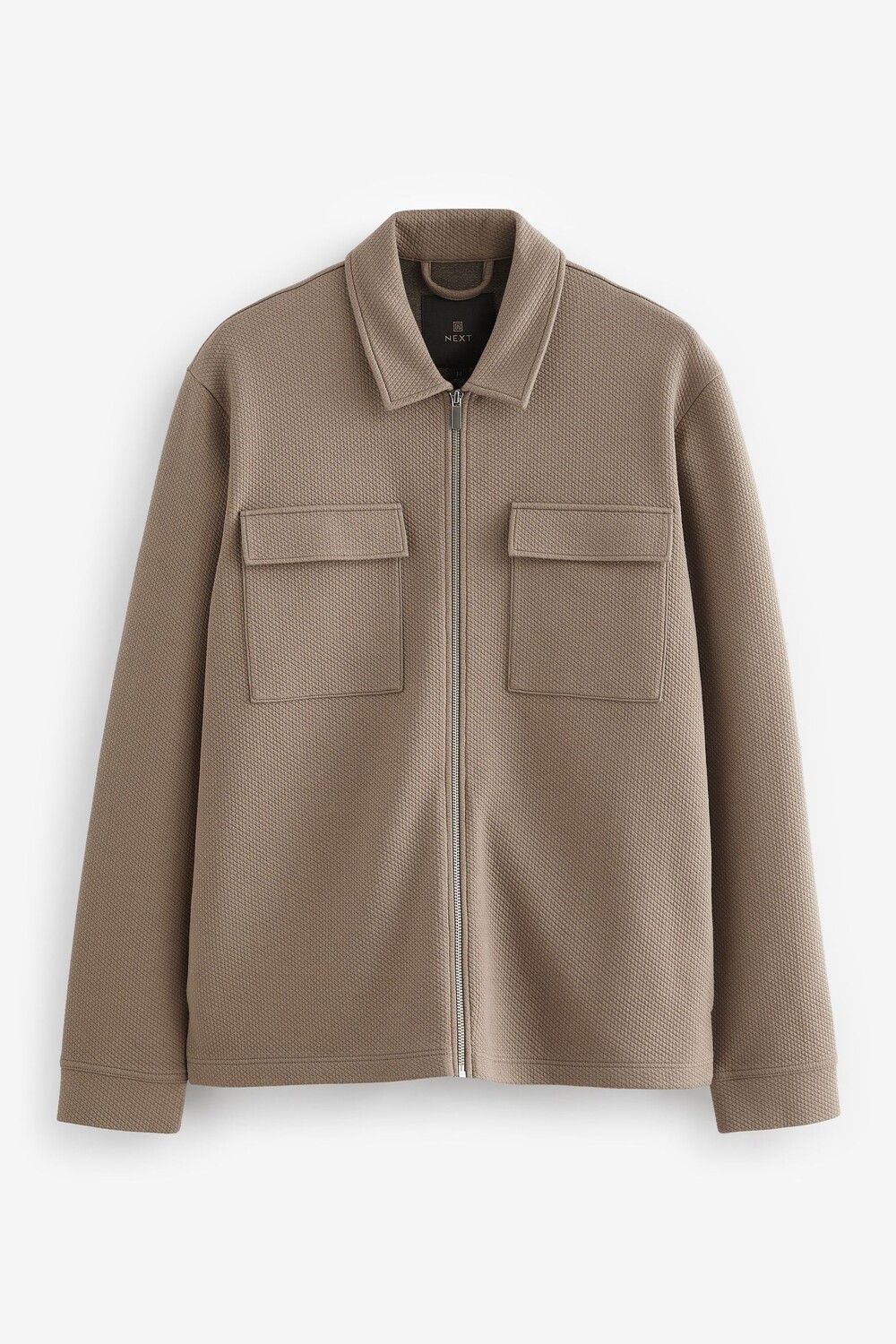 Куртка на молнии с текстурой премиум-класса Next, серый
Куртка на молнии с текстурой премиум-класса Next, серый