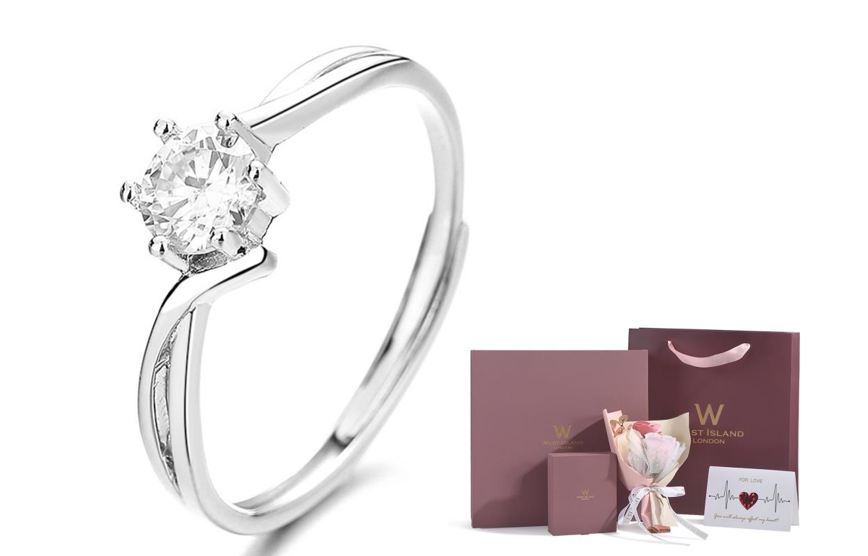 West Island Кольцо из стерлингового серебра 925 пробы Women's
West Island Кольцо из стерлингового серебра 925 пробы Women's