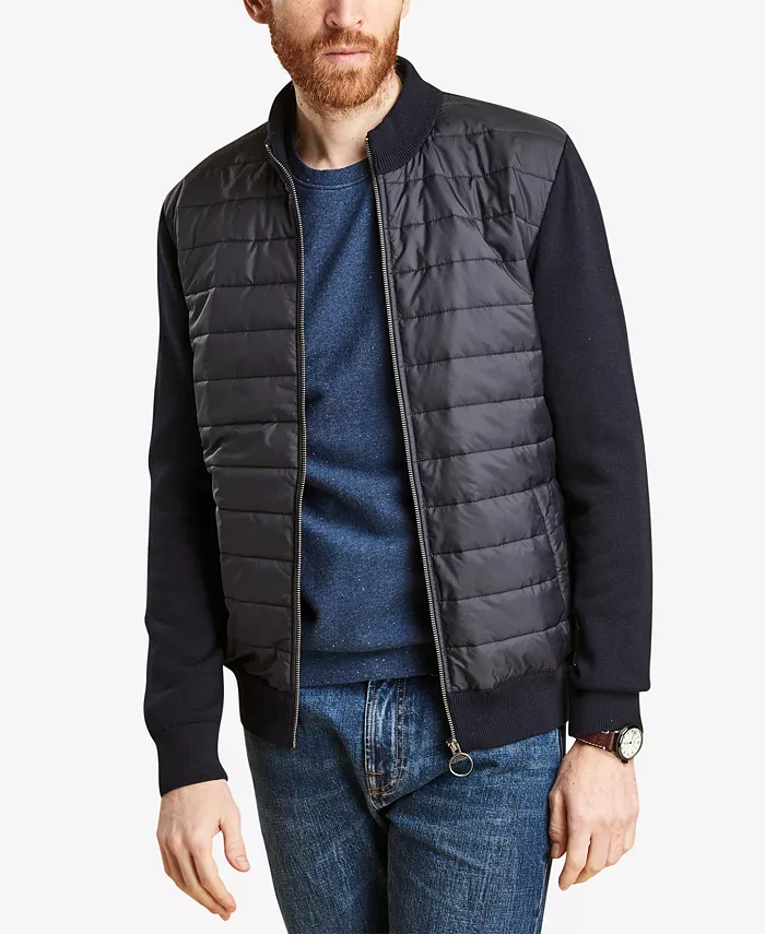 Мужской свитер Carn Baffled с молнией Barbour, синий
Мужской свитер Carn Baffled с молнией Barbour, синий
