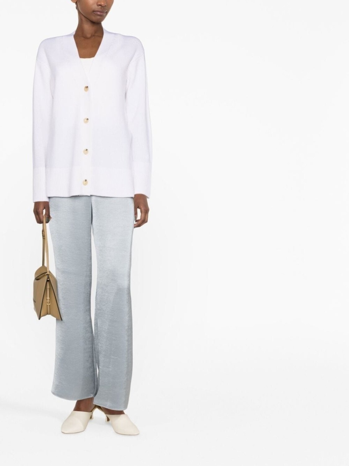 Кардиган Weekend с V-образным вырезом Vince, белый
Кардиган Weekend с V-образным вырезом Vince, белый