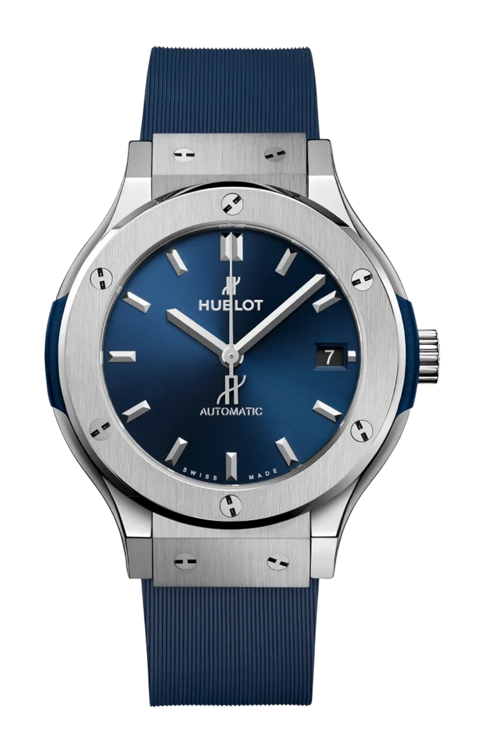 Часы Hublot Classic fusion из синего титана 38 мм
Часы Hublot Classic fusion из синего титана 38 мм