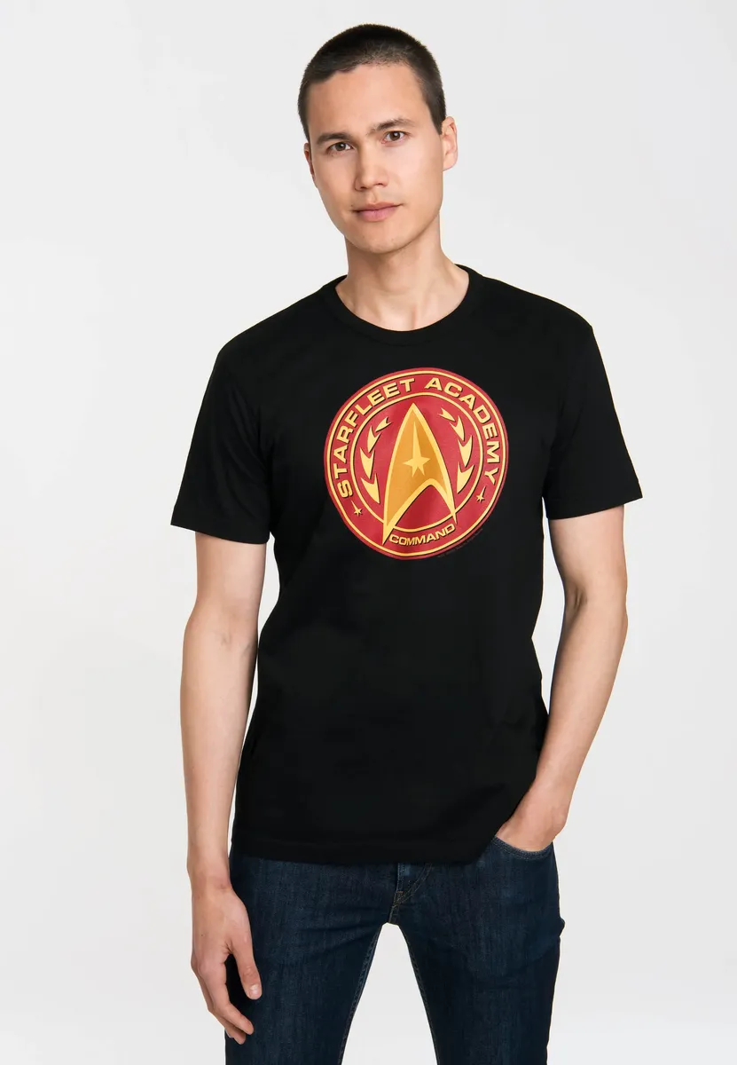 Футболка Logoshirt "Star Trek - Starfleet Academy", с повседневным принтом "Звездный путь", черный
Футболка Logoshirt "Star Trek - Starfleet Academy", с повседневным принтом "Звездный путь", черный