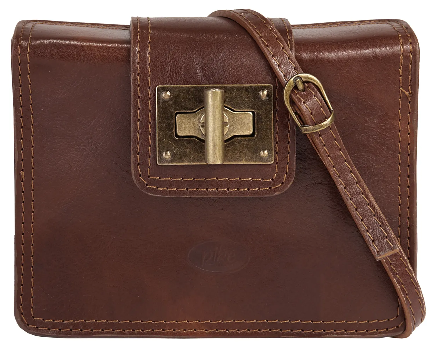 Сумка через плечо Pike, натуральная кожа, производство Италия Piké, коричневый
Сумка через плечо Pike, натуральная кожа, производство Италия Piké, коричневый