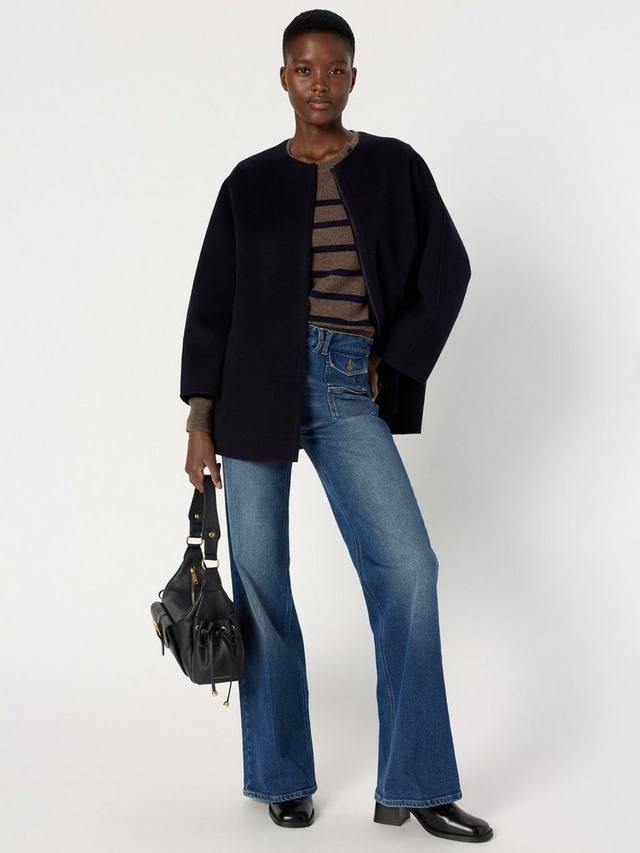 Шерстяное пальто Myriam с длинными рукавами и круглым вырезом Gerard Darel
Шерстяное пальто Myriam с длинными рукавами и круглым вырезом Gerard Darel