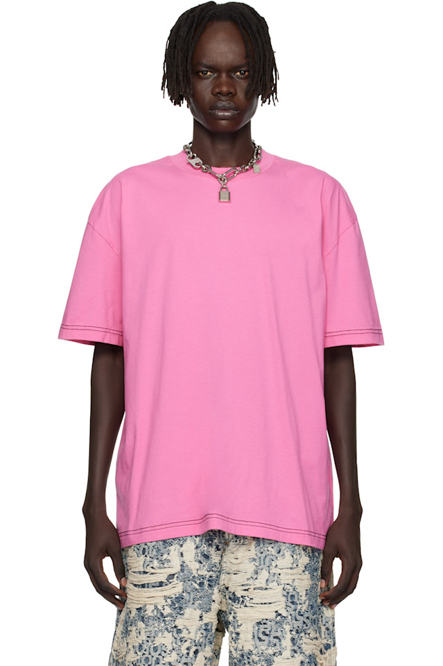 Футболка с логотипом Acne Studios, розовый
Футболка с логотипом Acne Studios, розовый