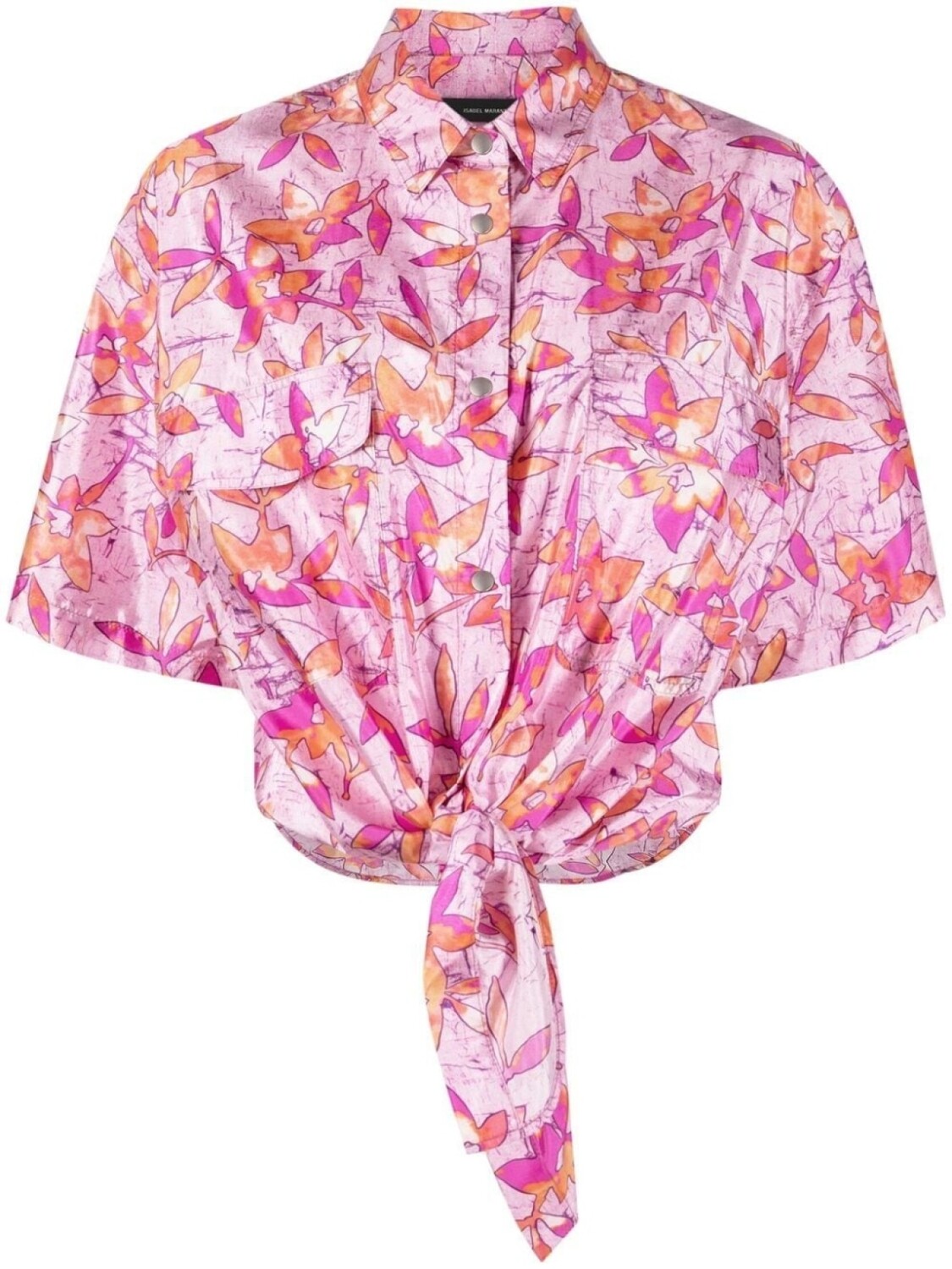 ISABEL MARANT рубашка с короткими рукавами и цветочным принтом, розовый
ISABEL MARANT рубашка с короткими рукавами и цветочным принтом, розовый