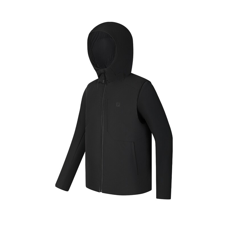 Пуховик мужской черный Fila 
Пуховик мужской черный Fila