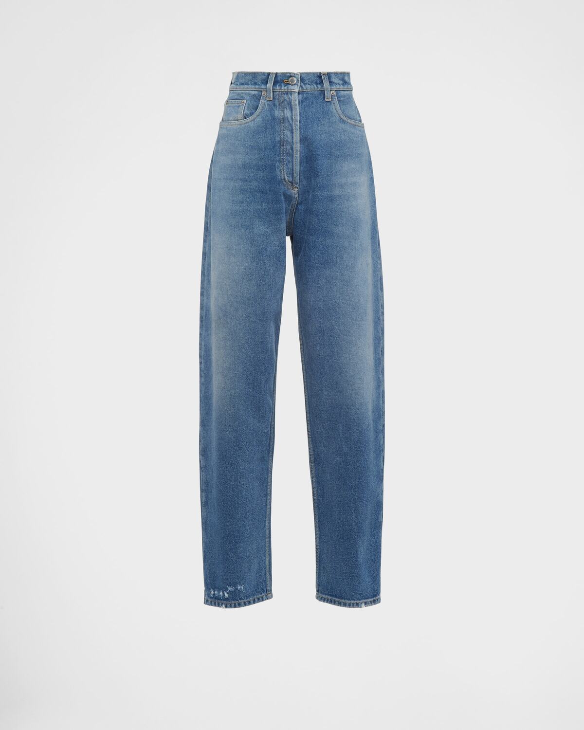 Джинсы из денима с завышенной талией Prada, синий
Джинсы из денима с завышенной талией Prada, синий