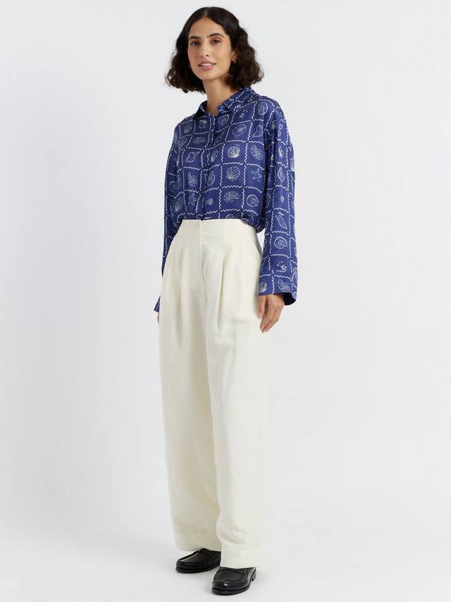 Брюки со складкой спереди Chinti & Parker, кремовый
Брюки со складкой спереди Chinti & Parker, кремовый