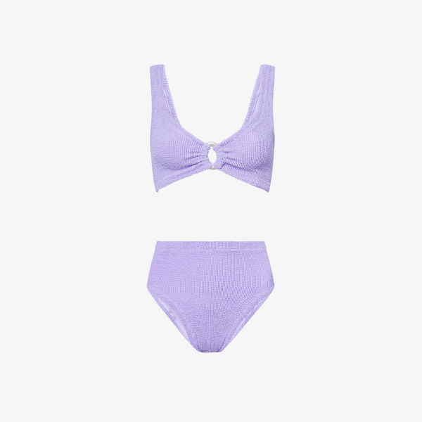 Купальник бикини Hunza G Nadine с декоративным кольцом, сиреневый
Купальник бикини Hunza G Nadine с декоративным кольцом, сиреневый