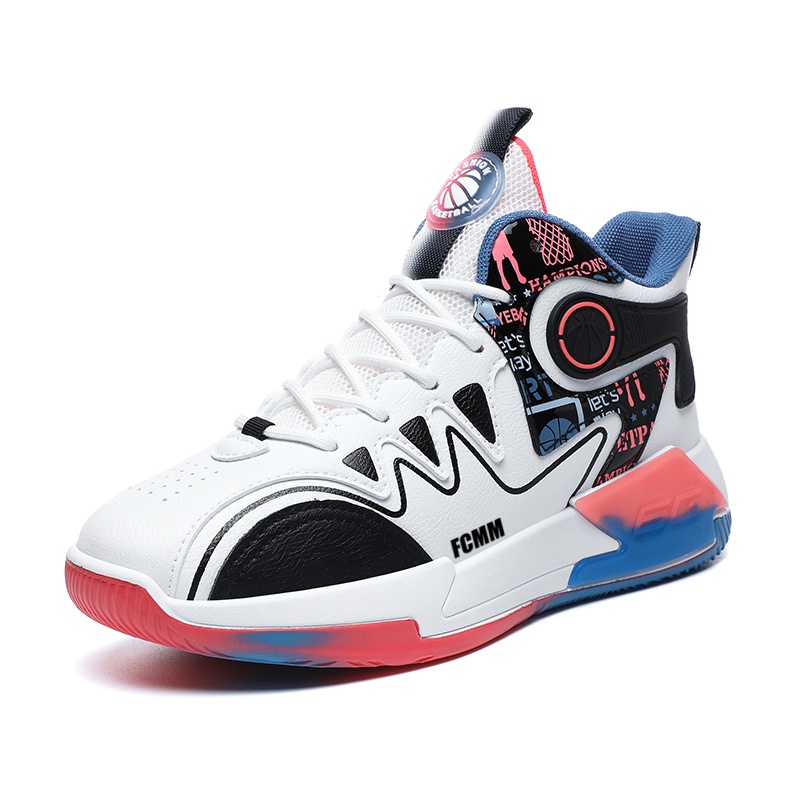 Противоскользящие износостойкие детские баскетбольные кроссовки для детей FCMM, белый/черный
Противоскользящие износостойкие детские баскетбольные кроссовки для детей FCMM, белый/черный