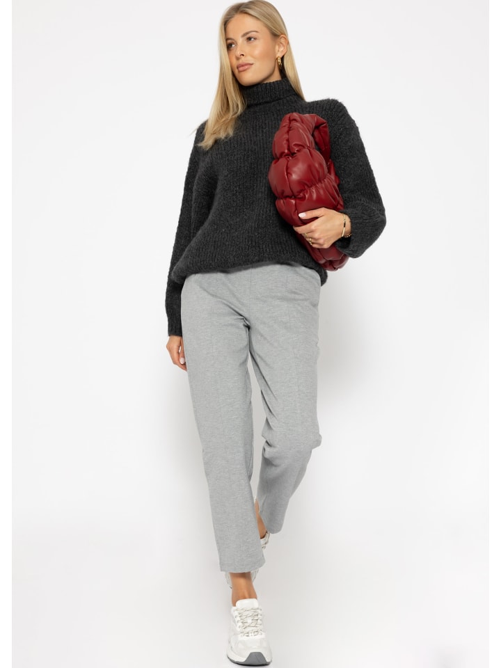 Тканевые брюки SASSYCLASSY, серый 
Тканевые брюки SASSYCLASSY, серый