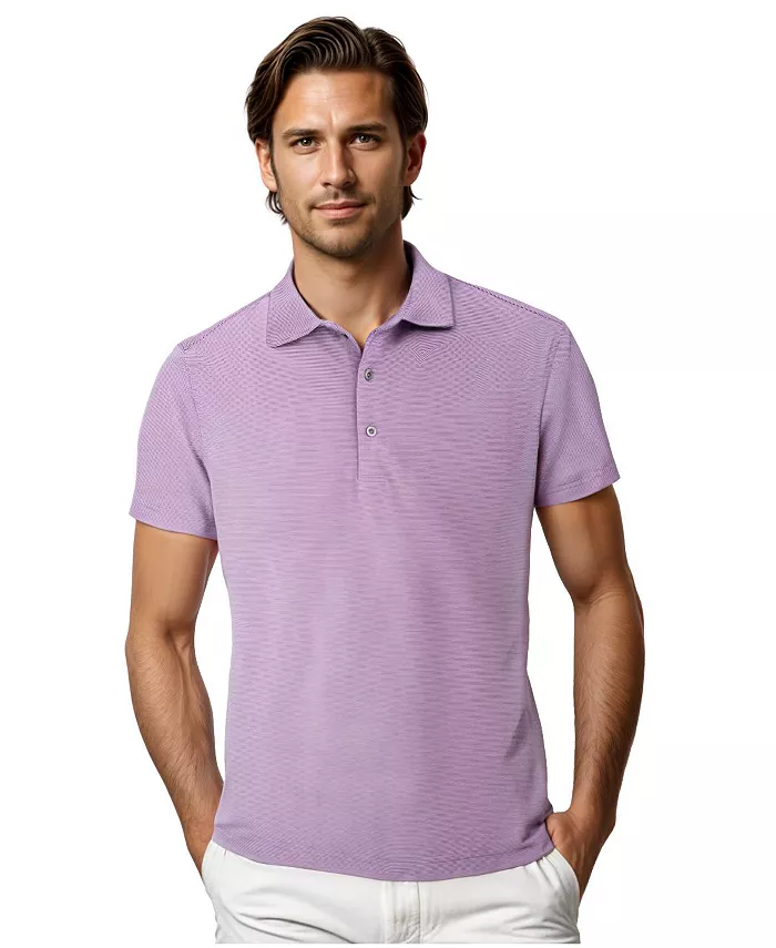 Мужская поло Performance с микро-полосками Scott Barber, фиолетовый
Мужская поло Performance с микро-полосками Scott Barber, фиолетовый