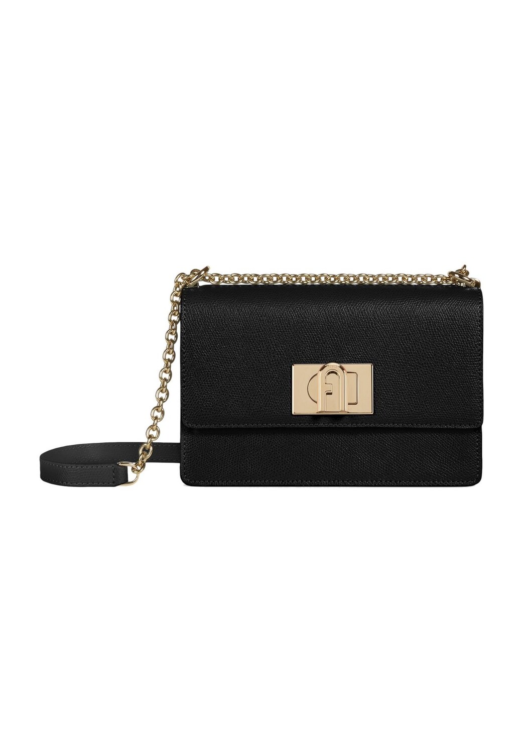 Сумка через плечо, кожаная, однотонная, женская FURLA, цвет Nero
Сумка через плечо, кожаная, однотонная, женская FURLA, цвет Nero