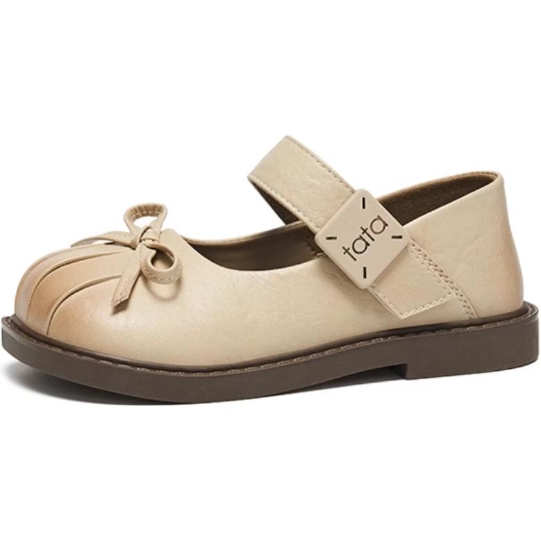 Детские кожаные туфли с противоскользящим износостойким верхом TATA, бежевый
Детские кожаные туфли с противоскользящим износостойким верхом TATA, бежевый