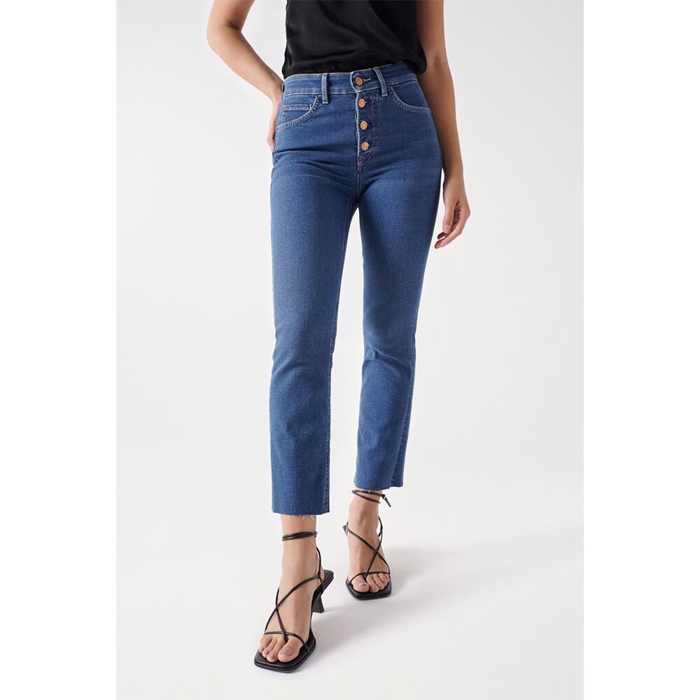 Джинсы Salsa Glamour Crop Flare Fit, синий
Джинсы Salsa Glamour Crop Flare Fit, синий