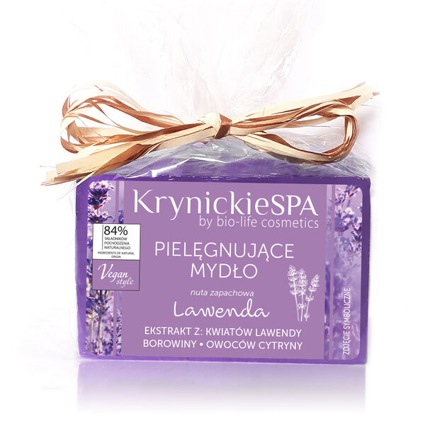 Питательное мыло - аромат лаванды, 100 г Krynickie Spa
Питательное мыло - аромат лаванды, 100 г Krynickie Spa