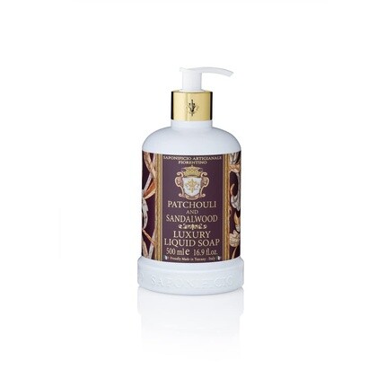 Fiorentino Saponificio Artigianale Жидкое мыло с пачули и сандаловым деревом 500 мл
Fiorentino Saponificio Artigianale Жидкое мыло с пачули и сандаловым деревом 500 мл