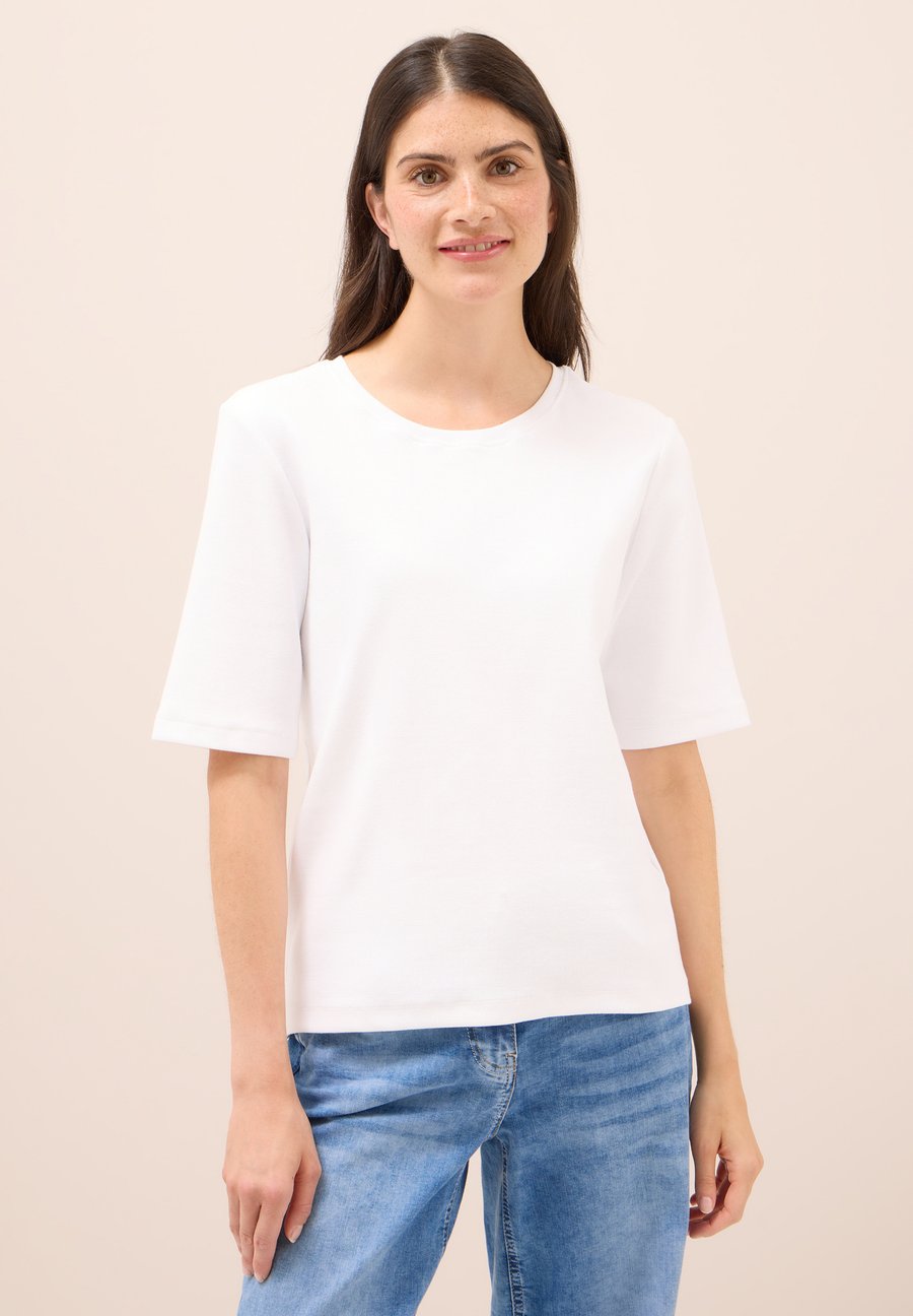 Футболка Cecil Basic T-shirt, Weiß/White, Белый, Футболка Cecil Basic T-shirt, Weiß/White
Футболка Cecil Basic T-shirt, Weiß/White, Белый, Футболка Cecil Basic T-shirt, Weiß/White