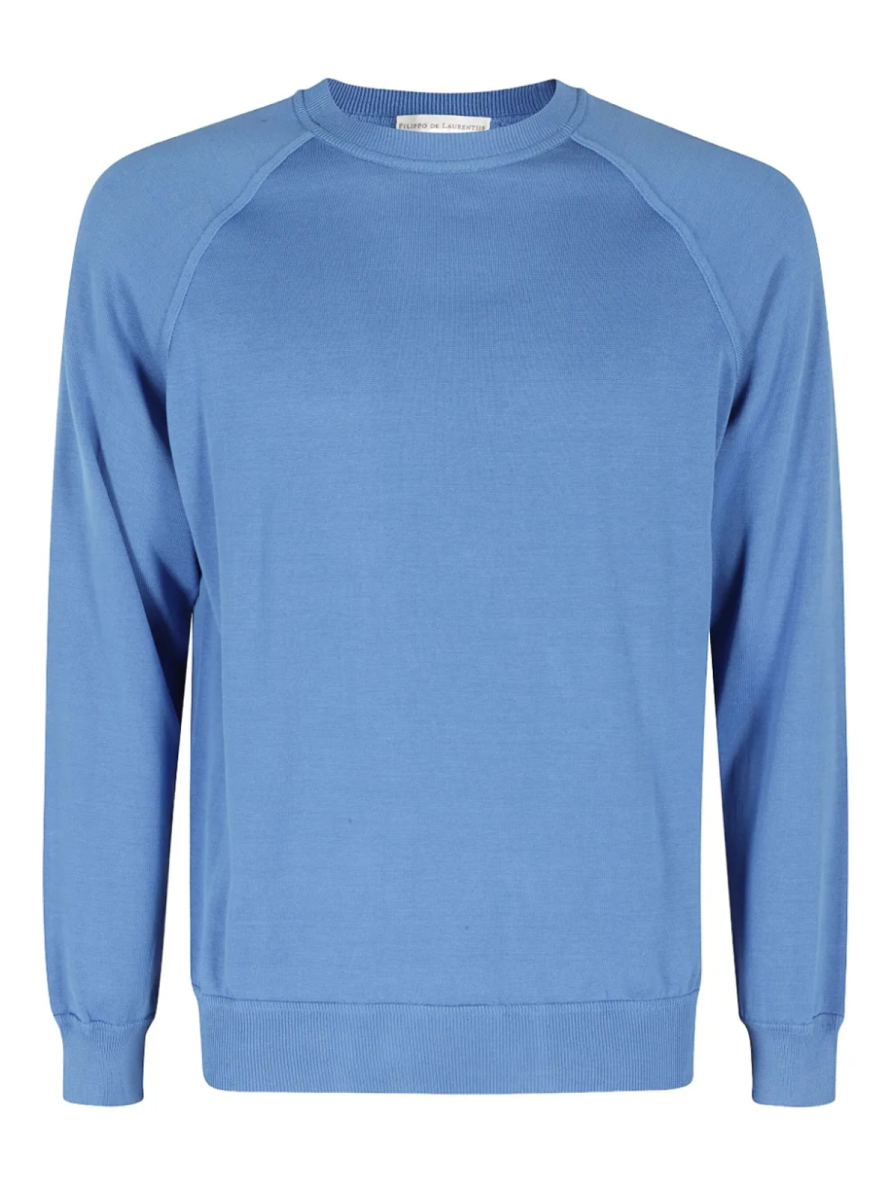 Свитер с круглым вырезом и рукавами реглан Filippo De Laurentiis, синий
Свитер с круглым вырезом и рукавами реглан Filippo De Laurentiis, синий