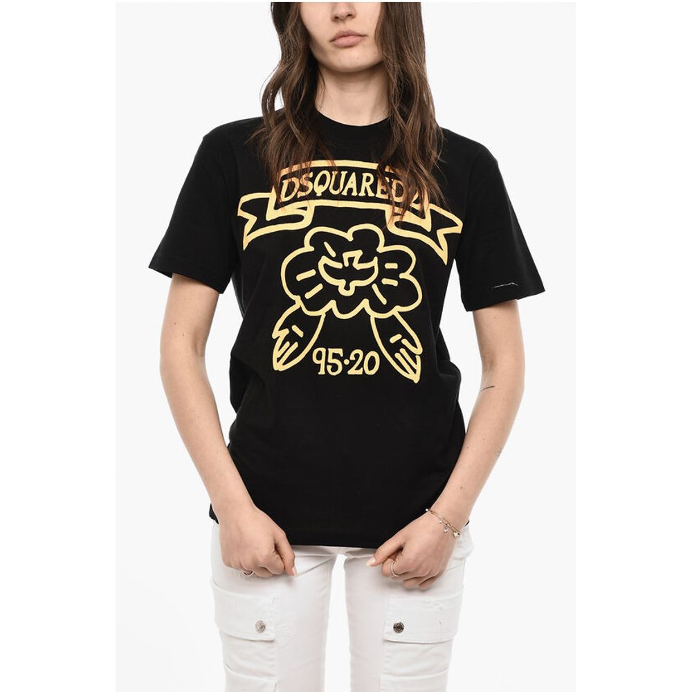 Футболка с короткими рукавами и принтом Dsquared2, Black
Футболка с короткими рукавами и принтом Dsquared2, Black