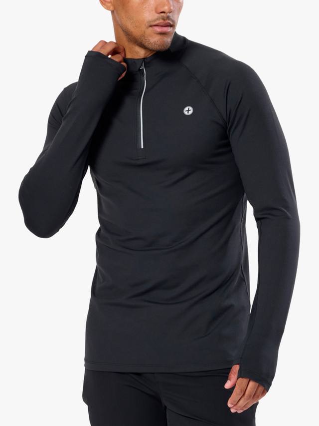 Relentless Slim Fit 1/4 Quarter Zip Midlayer Top Gym+Coffee, Black
Relentless Slim Fit 1/4 Quarter Zip Midlayer Top Gym+Coffee, Black