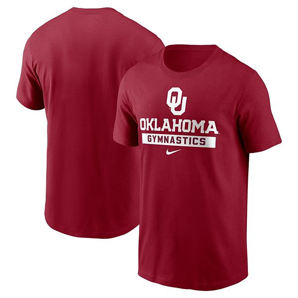 Мужская малиновая футболка Oklahoma Sooners Gymnastics Nike
Мужская малиновая футболка Oklahoma Sooners Gymnastics Nike