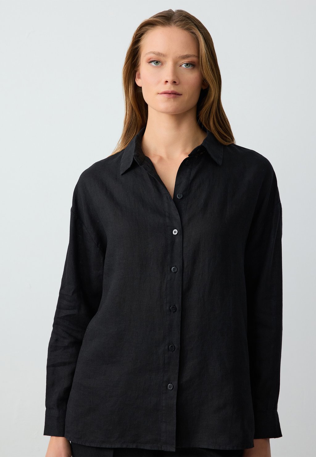 Блузка на пуговицах Jimmy Key, черный
Блузка на пуговицах Jimmy Key, черный