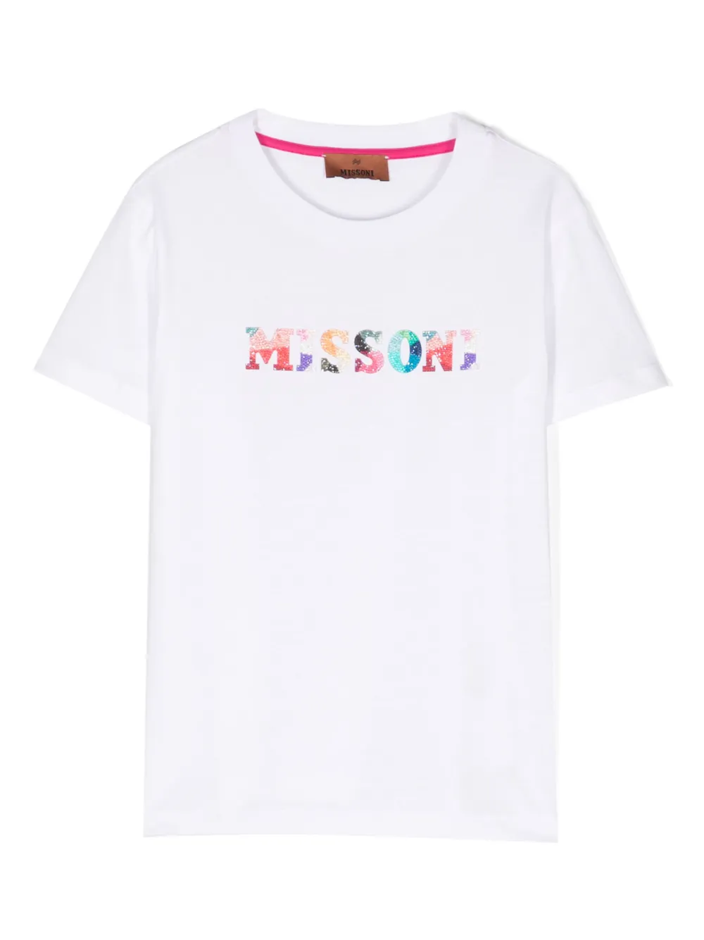 Футболка с логотипом Missoni Kids, белый
Футболка с логотипом Missoni Kids, белый