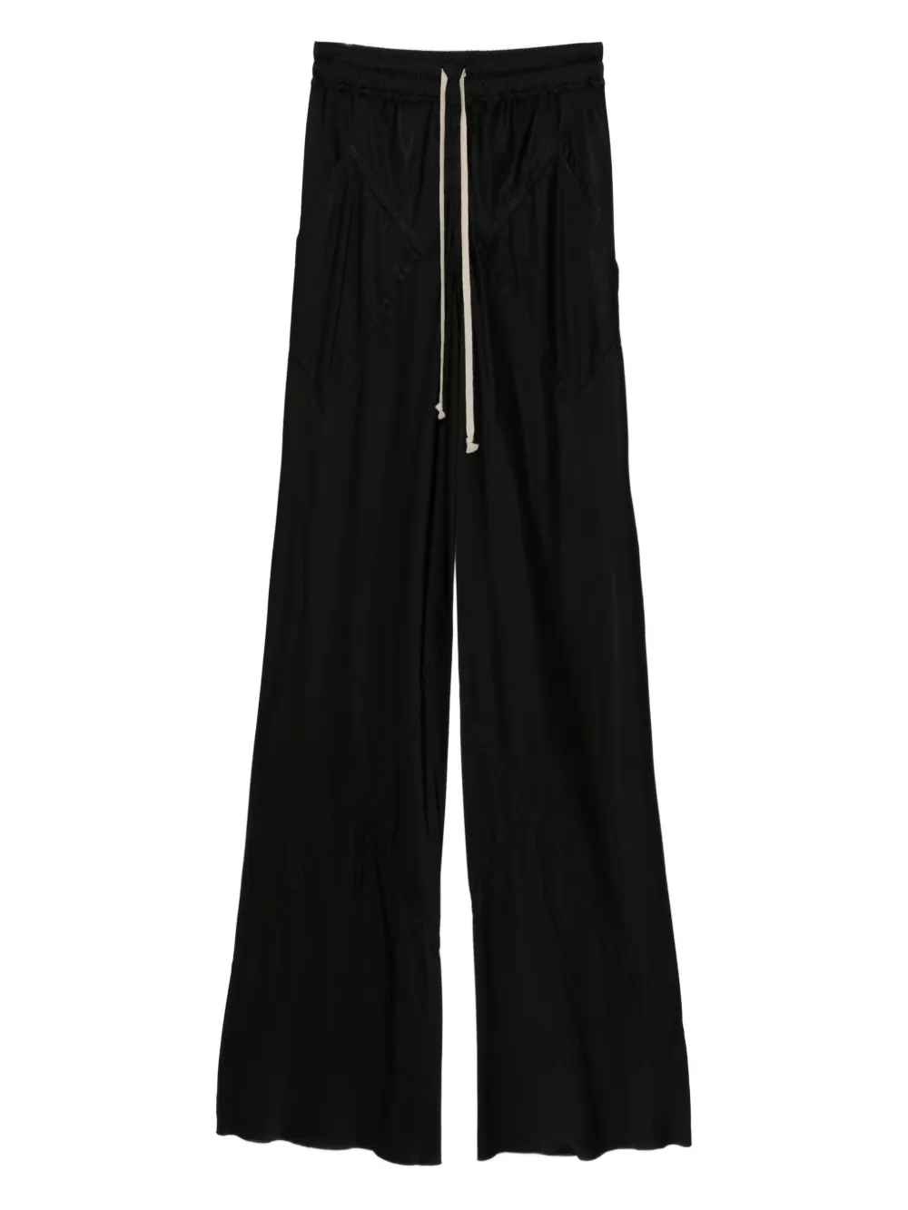Брюки с кулиской Rick Owens, черный 
Брюки с кулиской Rick Owens, черный