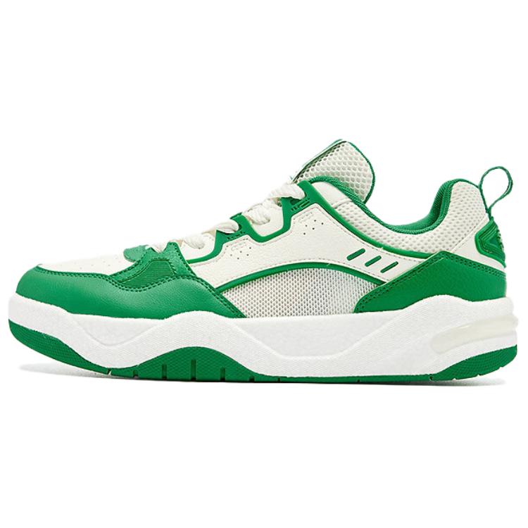 QIAODAN Нескользящие легкие низкие кроссовки для скейтбординга мужские, белые, зеленые
QIAODAN Нескользящие легкие низкие кроссовки для скейтбординга мужские, белые, зеленые