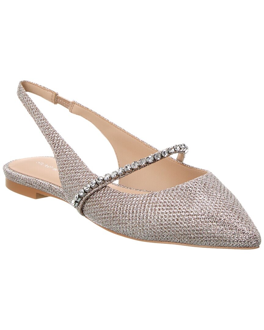 Плоские туфли Stuart Weitzman с открытой пяткой из кристаллической сетки, золото
Плоские туфли Stuart Weitzman с открытой пяткой из кристаллической сетки, золото