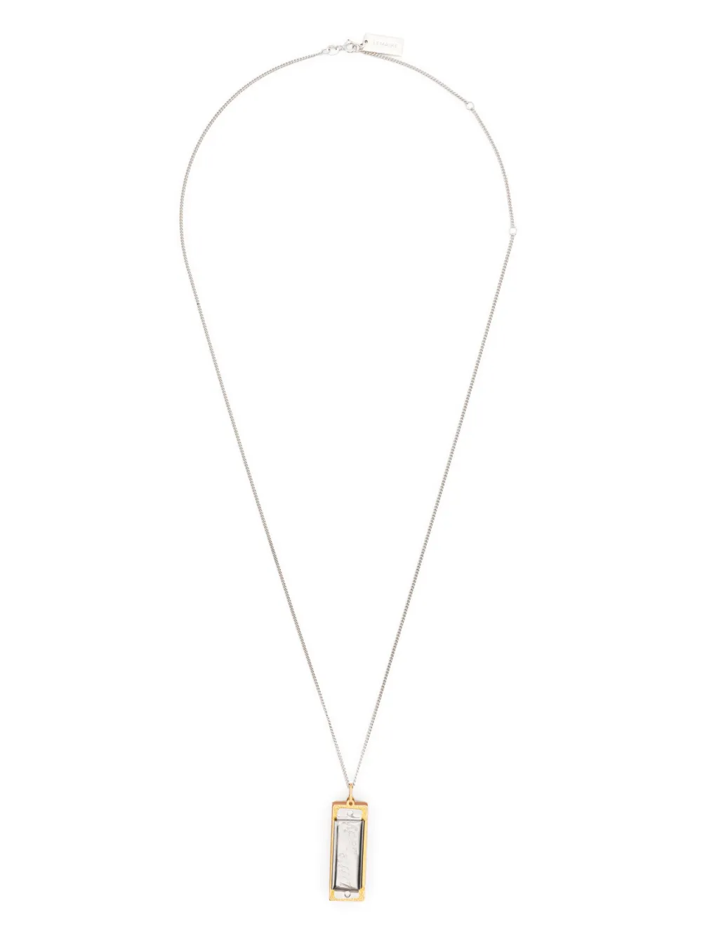 Колье Harmonica с логотипом LEMAIRE, серебяный
Колье Harmonica с логотипом LEMAIRE, серебяный