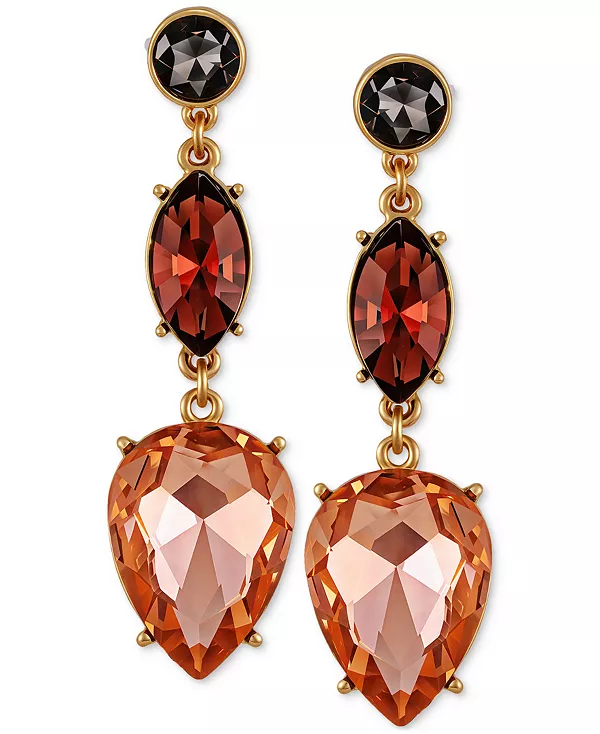 Серьги-Подвески с золотистыми кристаллами и эффектом омбре Guess, gold
Серьги-Подвески с золотистыми кристаллами и эффектом омбре Guess, gold