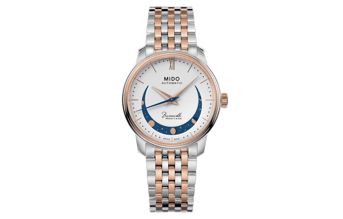 MIDO Часы Women's Baroncelli Watch, White
MIDO Часы Women's Baroncelli Watch, White