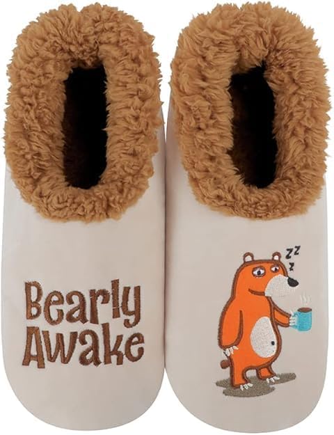 Тапочки Snoozies для мужчин - Мужские домашние тапочки, Bearly
Тапочки Snoozies для мужчин - Мужские домашние тапочки, Bearly