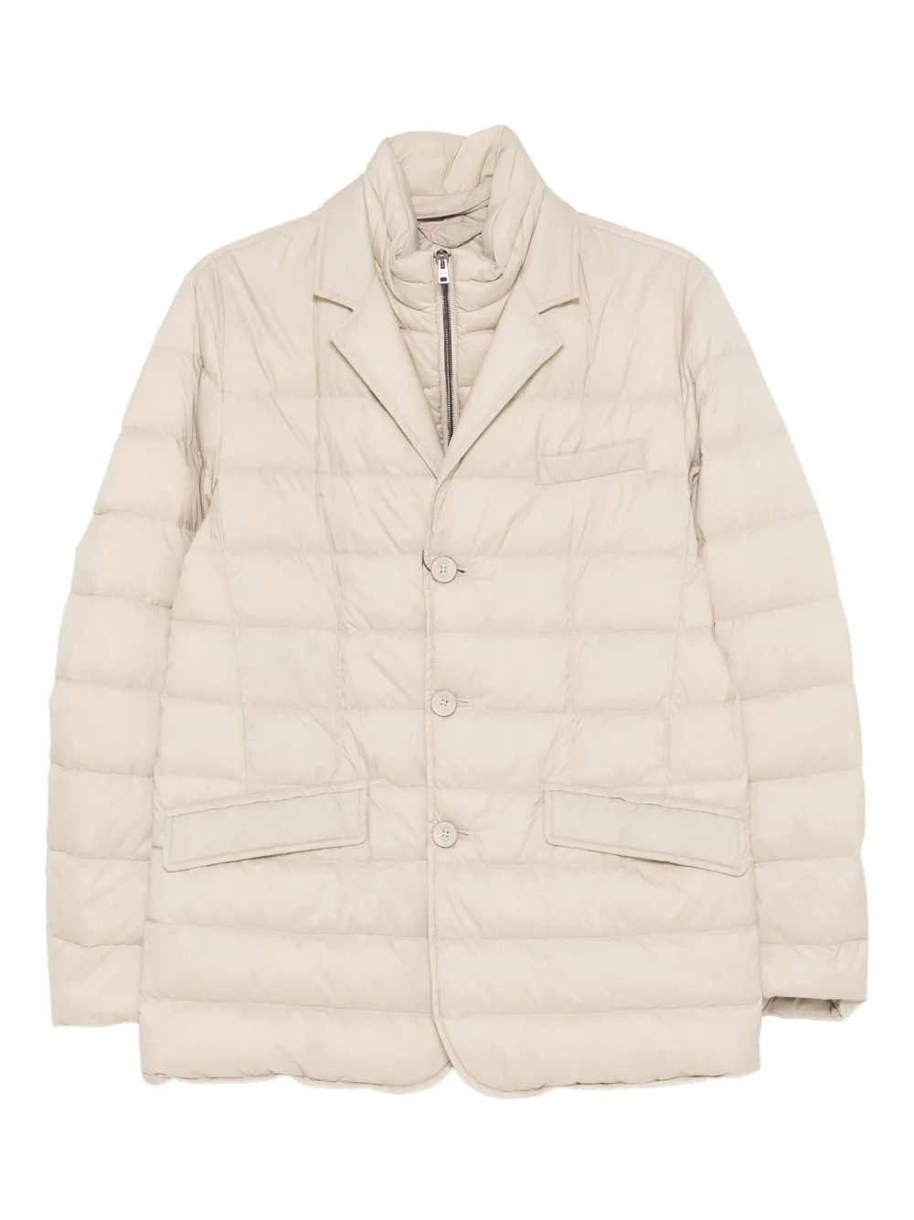 Стеганая куртка на пуговицах Herno, нейтральный
Стеганая куртка на пуговицах Herno, нейтральный