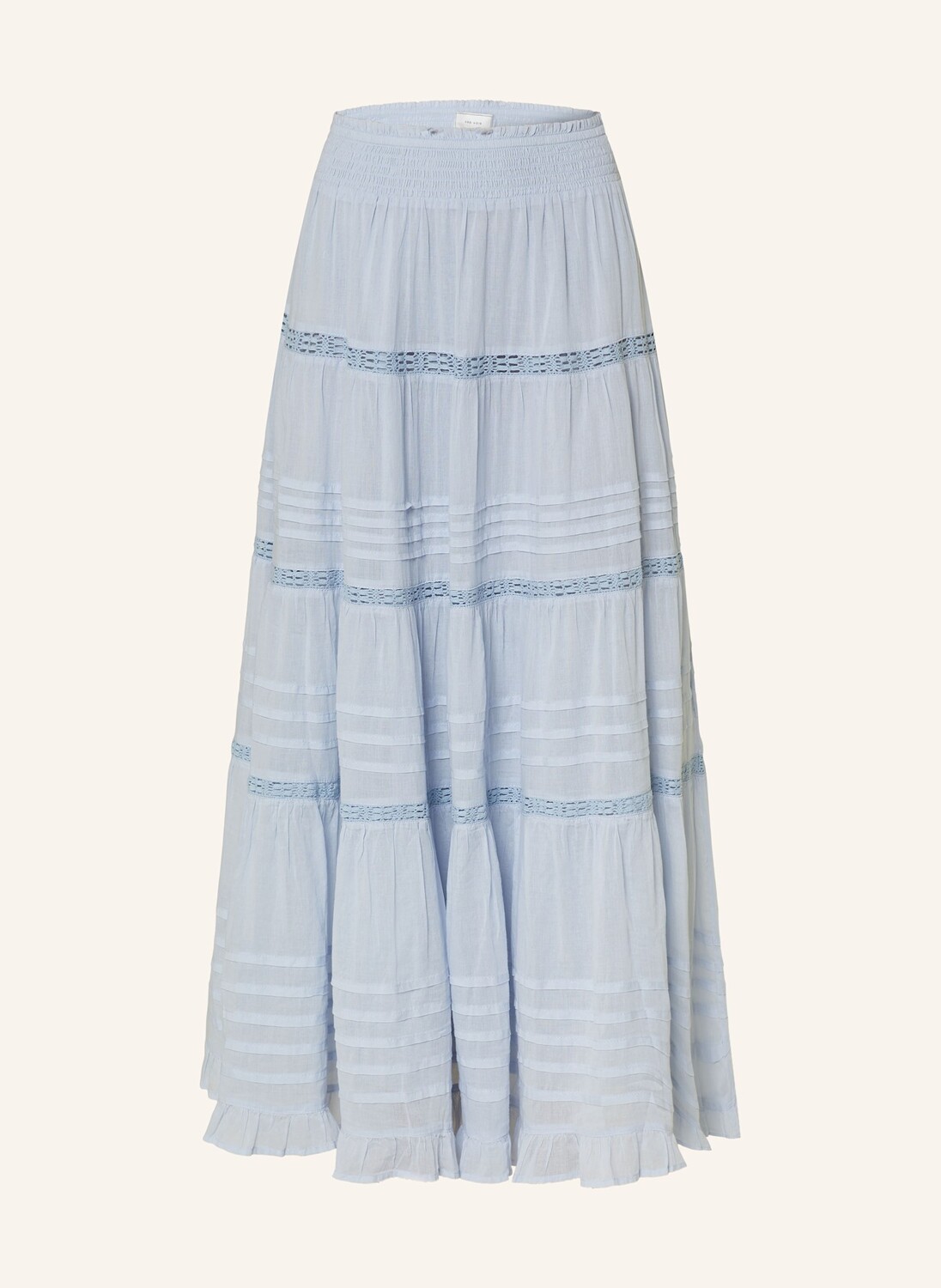 Юбка felicia с кружевом с дырочками Neo Noir, голубой 
Юбка felicia с кружевом с дырочками Neo Noir, голубой