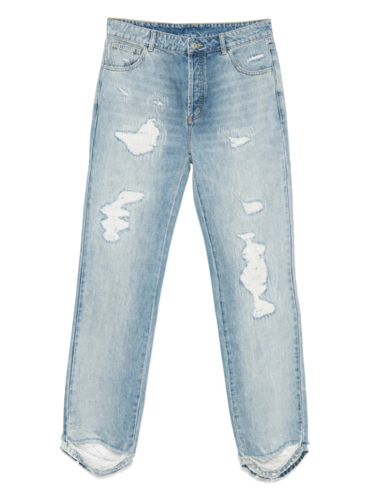 COLE BUXTON прямые джинсы с эффектом потертости, синий
COLE BUXTON прямые джинсы с эффектом потертости, синий