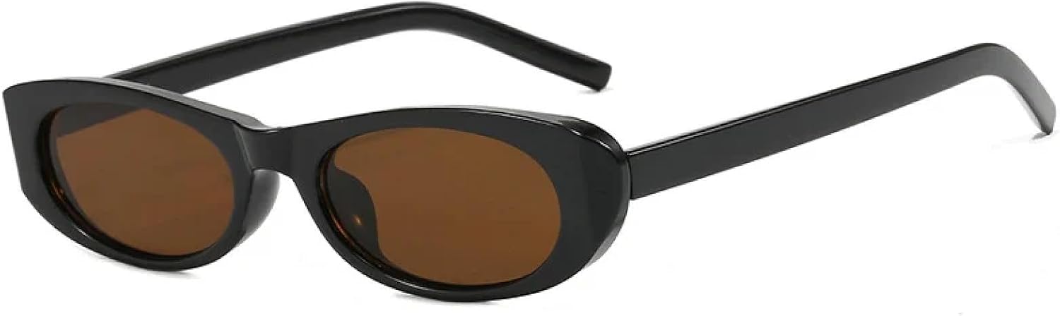 Солнцезащитные очки с защитой от УФ-излучения UV400 | Панк, маленькие, овальные | Для женщин и мужчин, для занятий спортом на открытом воздухе и вождения DSVIGF, Black-brown
Солнцезащитные очки с защитой от УФ-излучения UV400 | Панк, маленькие, овальные | Для женщин и мужчин, для занятий спортом на открытом воздухе и вождения DSVIGF, Black-brown